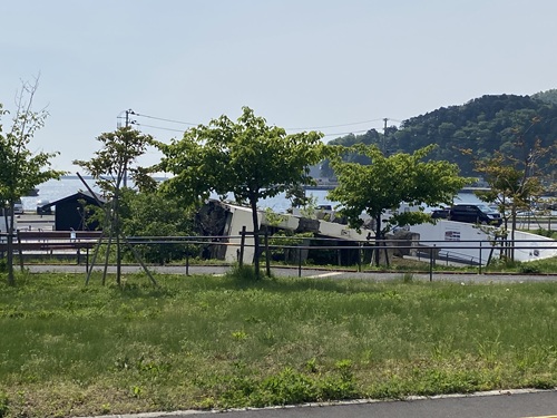 旧女川交番（東日本大震災遺構）