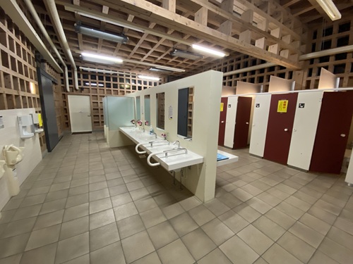 道の駅上品の郷のトイレの洗面台