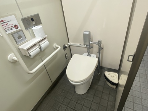 道の駅にしかたのトイレ個室