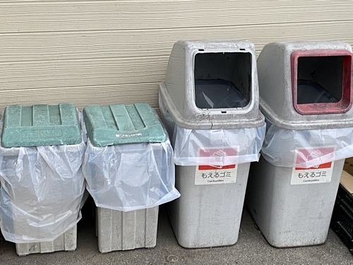 道の駅にしかたのごみ箱