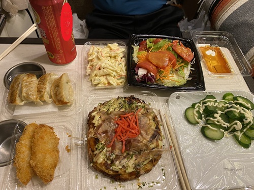 道の駅上品の郷の晩ごはん