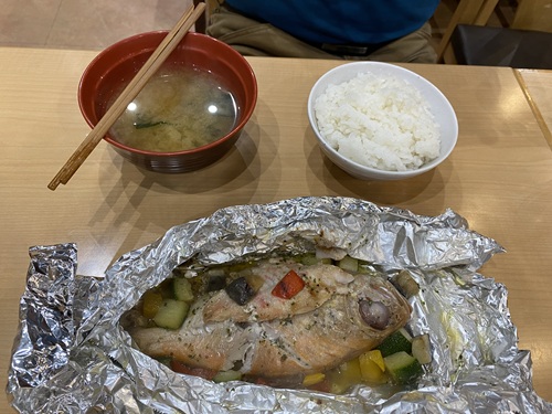 浜焼き本舗のキンメダイの定食