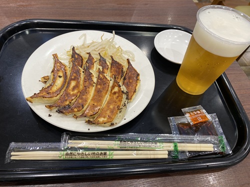 浜松SAの石松餃子