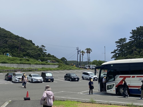 石廊崎の有料駐車場