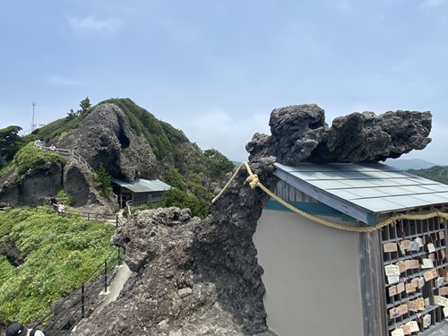 石室神社と熊野神社