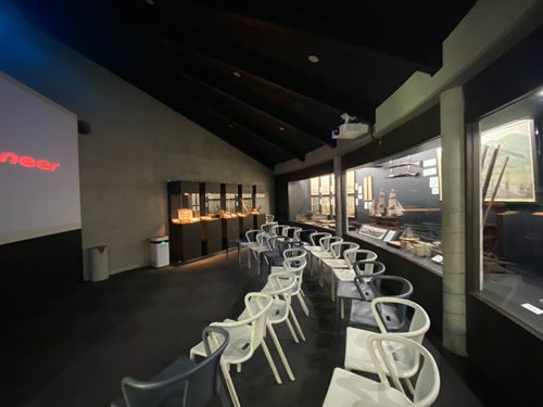 MoBS黒船ミュージアムの映像を見る場所