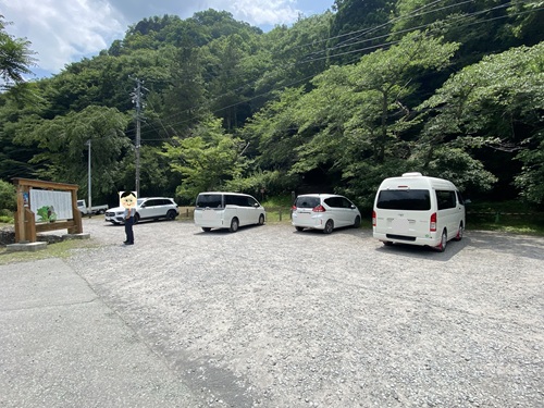布引観音参道駐車場