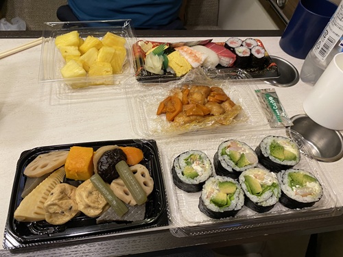 高峰マウンテンパークの晩御飯