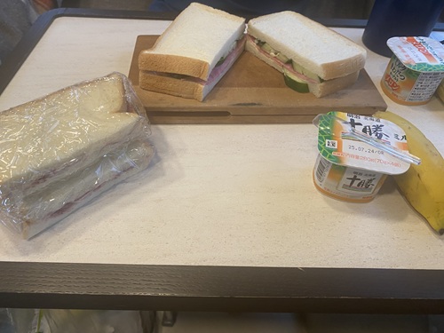 高峰マウンテンパークで食べた朝ごはん