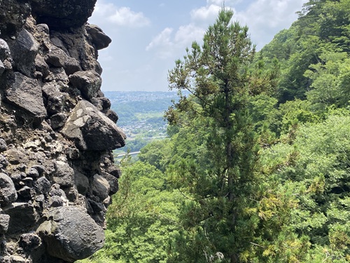 布引観音堂から見える町の風景
