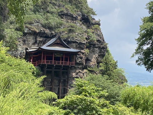 布引観音観音堂の遠景