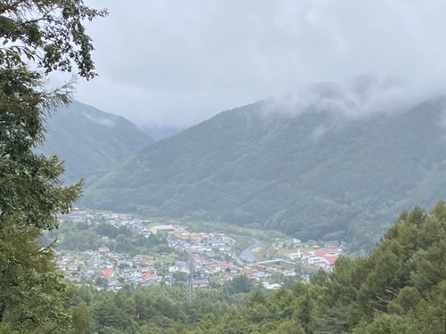 展望所からの風景