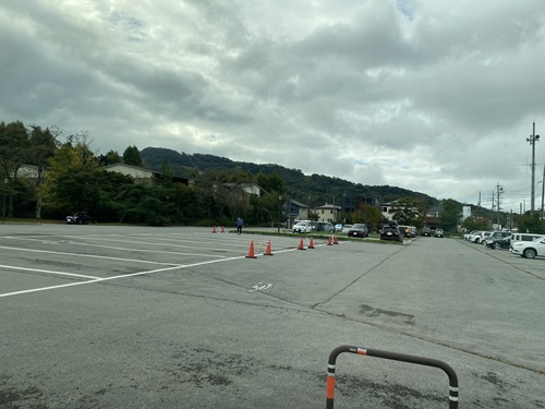 新軽井沢駐車場の大型車スペース