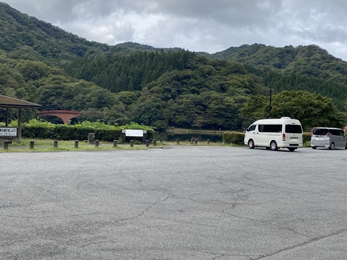 碓氷湖駐車場
