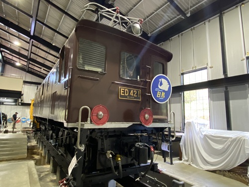 アプトの道を走っていた実際の列車