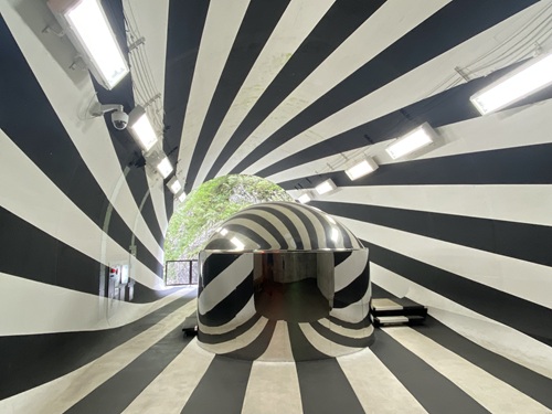 清津峡の第二見晴所