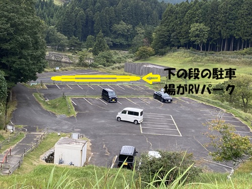 メナード青山リゾートのＲＶパークの位置