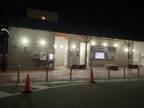 道の駅いたののトイレ外観