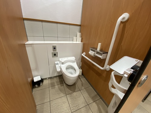 道の駅いたののトイレ個室