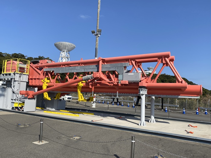 内之浦宇宙空間観測所のランチャー
