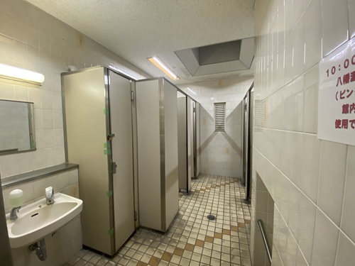 道の駅喜入の洗面台