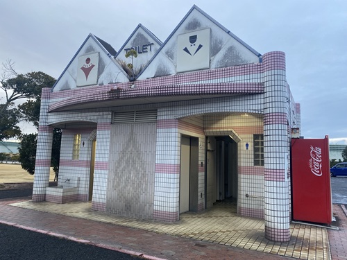 道の駅喜入の２４時間トイレ