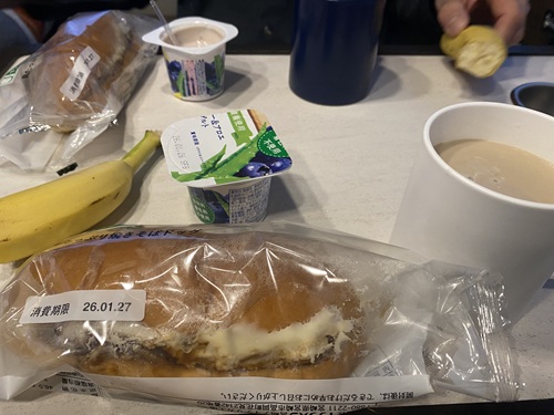 道の駅喜入で食べた朝ごはん