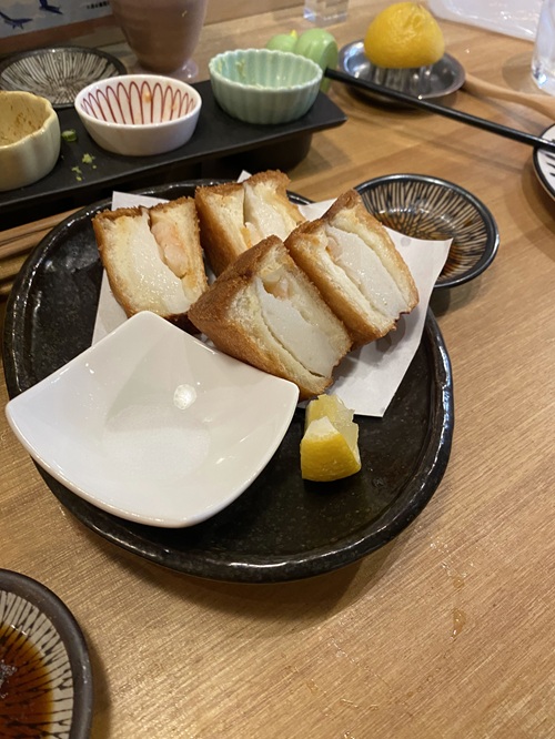 さんじの海老のハトシ