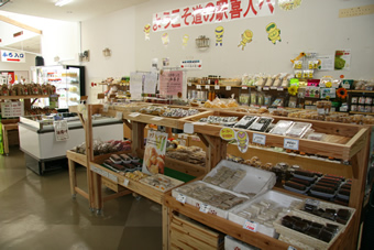 道の駅道の駅喜入の物販所