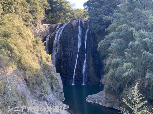 龍門滝の全景