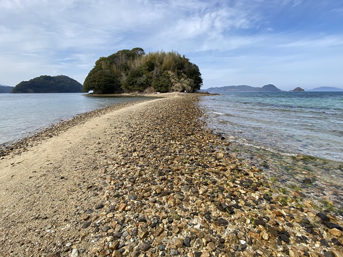 真宮島と海