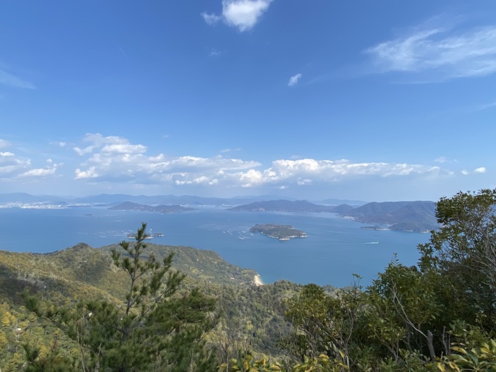 獅子岩展望台からの風景