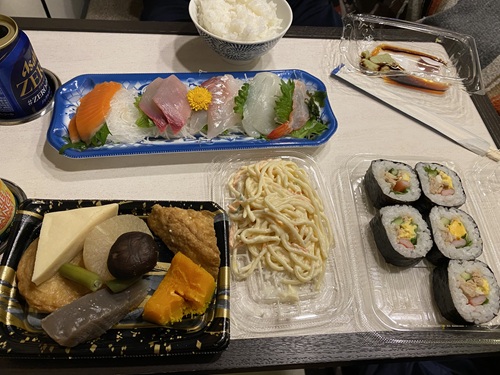 道の駅ごいせ仁摩で食べた晩御飯