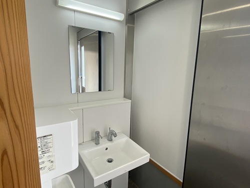 道の駅ごいせ仁摩のRVパークに近いトイレの洗面台