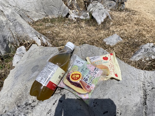 冠山で食べたおやつ
