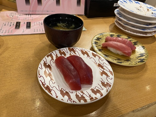 弁慶で食べたお寿司