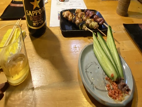 金福さんの焼き鳥