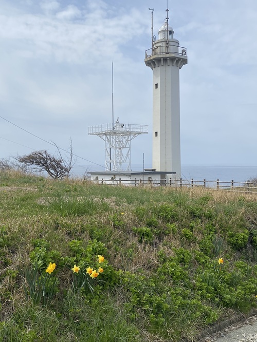 沢崎鼻灯台遠景
