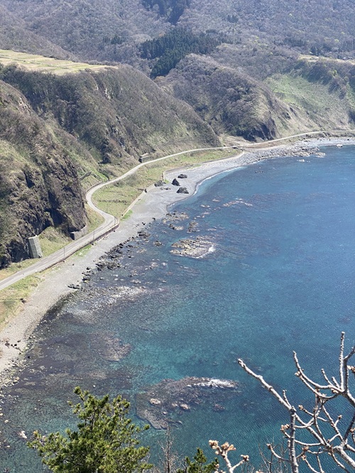 大野亀の頂上からの風景